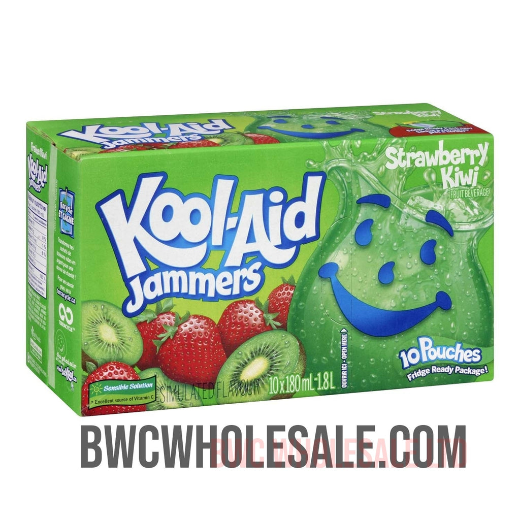 Kool Aid Jammers Strawberry Kiwi 180ml X 40