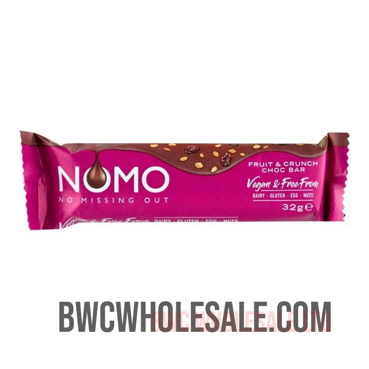 Nomo Fruit & Crunch Vegan Chocolate Bar