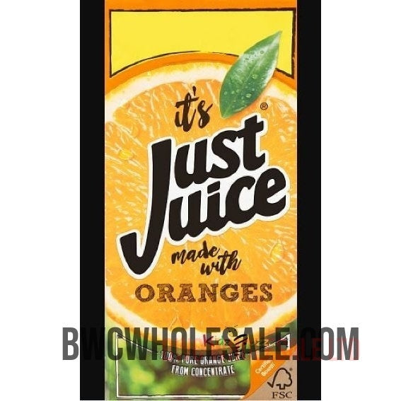 JUST JUICE ORANGE 200 ML X 24