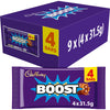 CADBURY BOOST BARS MULTIPACK 4PK