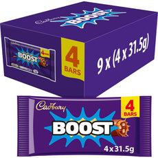 CADBURY BOOST BARS MULTIPACK 4PK