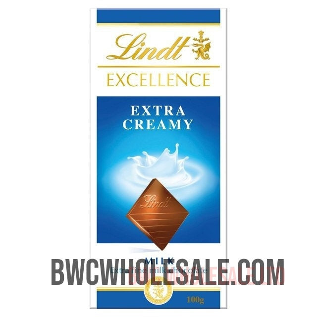 Lindt Excellence Extra Creamy Milk Chocolate 100g