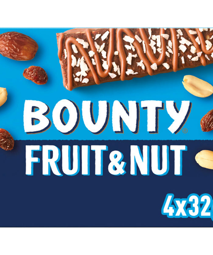 Bounty Fruit And Nut 10 x 128GM