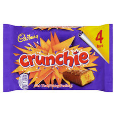 CADBURY CRUNCHIE BARS  10 x 128GM