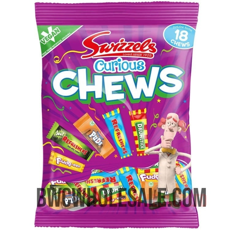 Swizzels Matlow Curious Chews 171g X 10