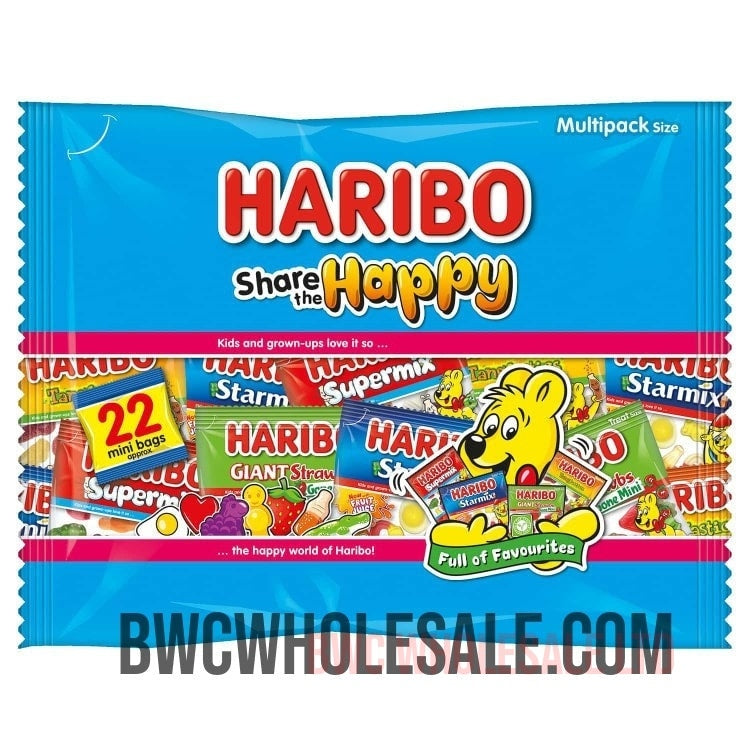 Haribo Share the Happy Mini Bags 352g X 5