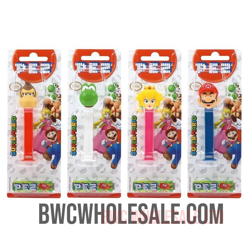 Super Mario Pez Dispenser X 8