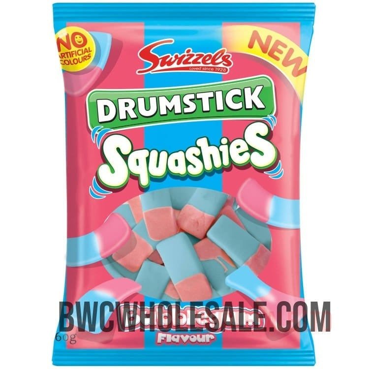 Swizzels Drumstick Squashies 60g - Bubblegum X 8