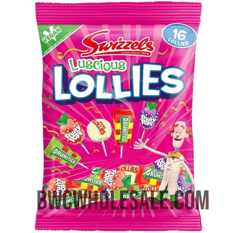 Swizzels Luscious Lollies 176g X 10