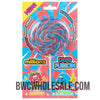 Millions Giant Lollipop 100g - Raspberry & Bubblegum X 10