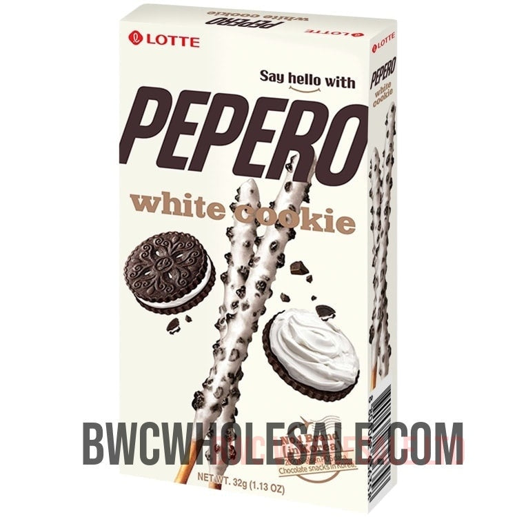 Lotte Pepero White Cookie 32g X 10