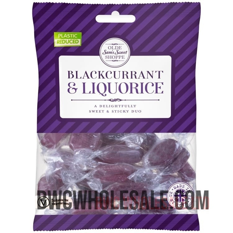 Olde Sam's Blackcurrant & Liquorice 200g X 10