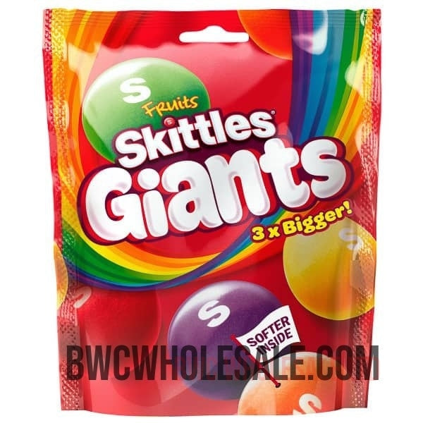 Skittles Fruit Giants 141g X 8