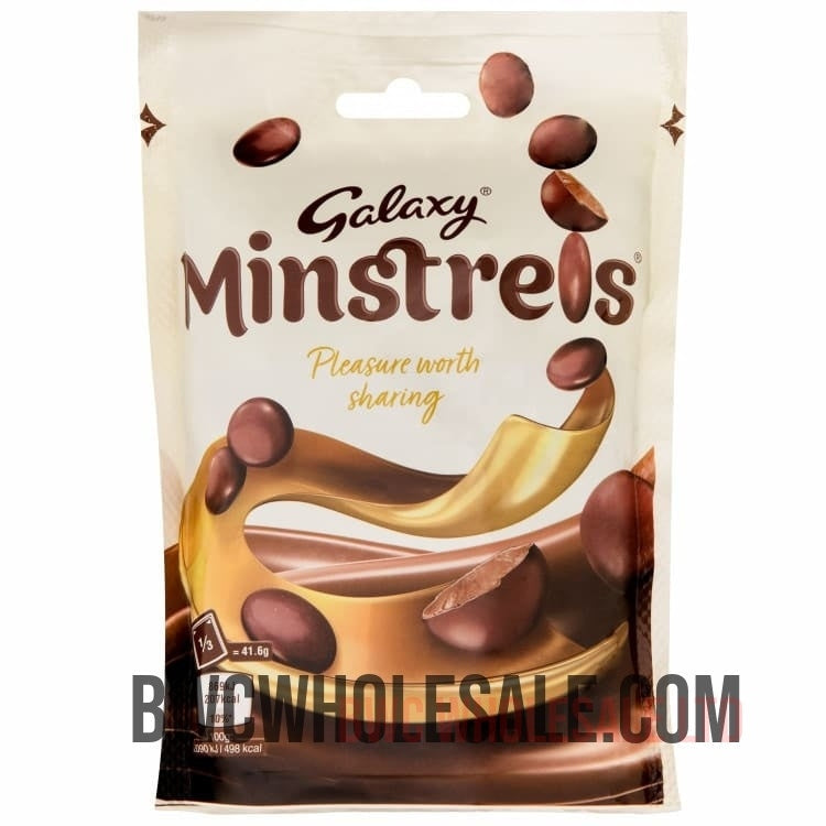 Galaxy Minstrels Pouch 125g X 8