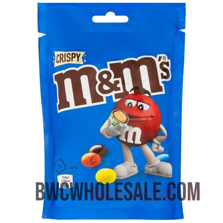 M&M's Crispy Pouch 107g X 8