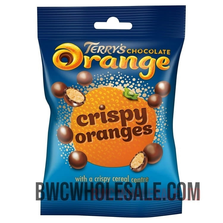 Terry's Chocolate Orange Crispy Oranges 80g X 8