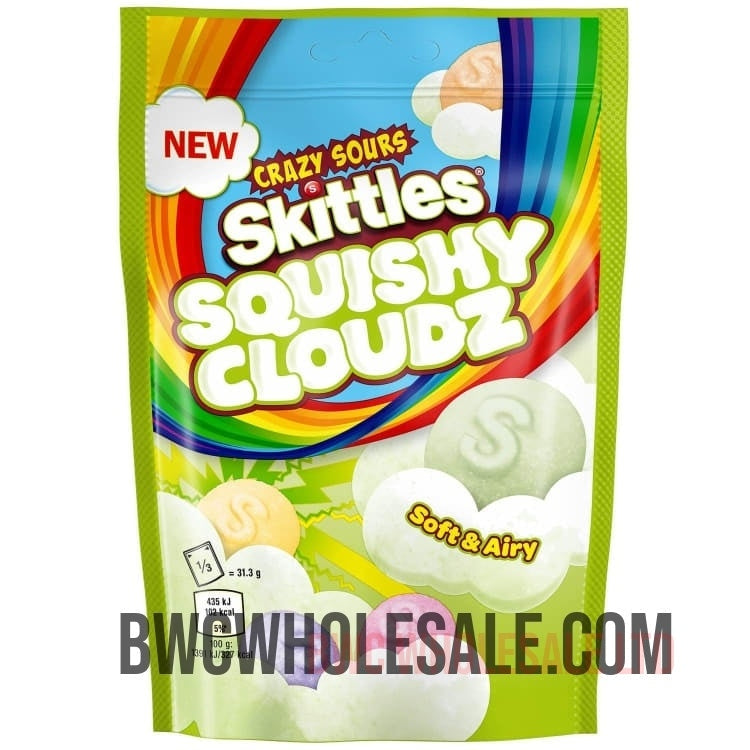 Skittles Squishy Cloudz Sourz 94g X 10