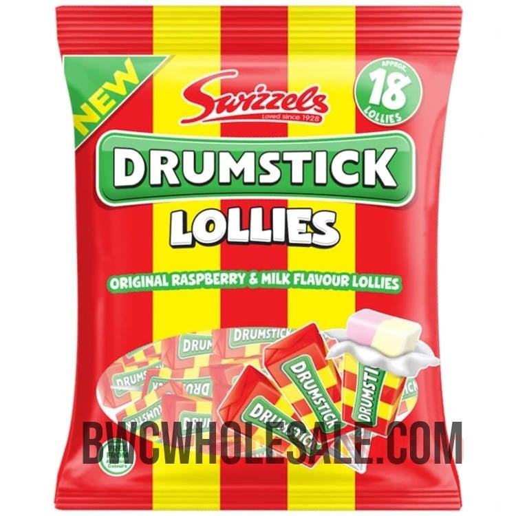 Swizzels Drumsticks Lollies 180g X 10