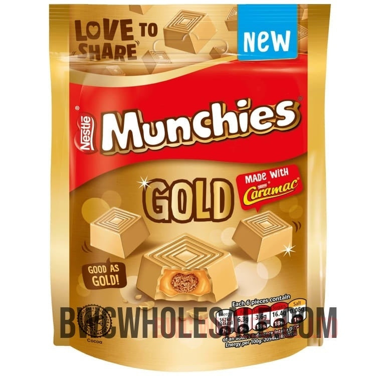 Munchies Gold Pouch 94g X 8