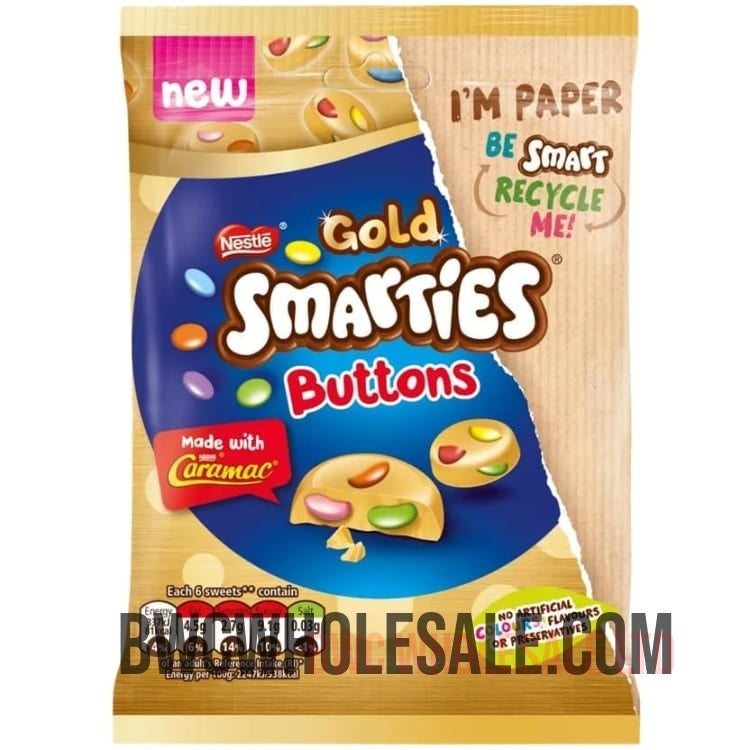 Nestle Gold Smarties Buttons 85g X 8