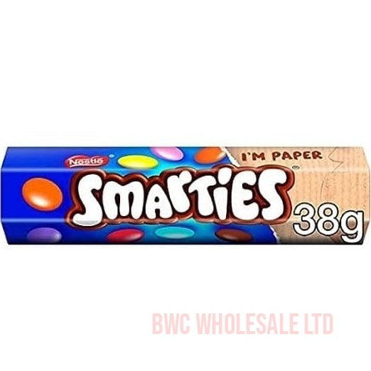 SMARTIES Hexatube 38g ( Pack Of 24)