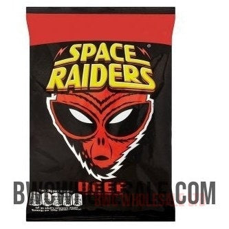 Space Raiders Beef Flavour Cosmic Corn Snacks 70g X20