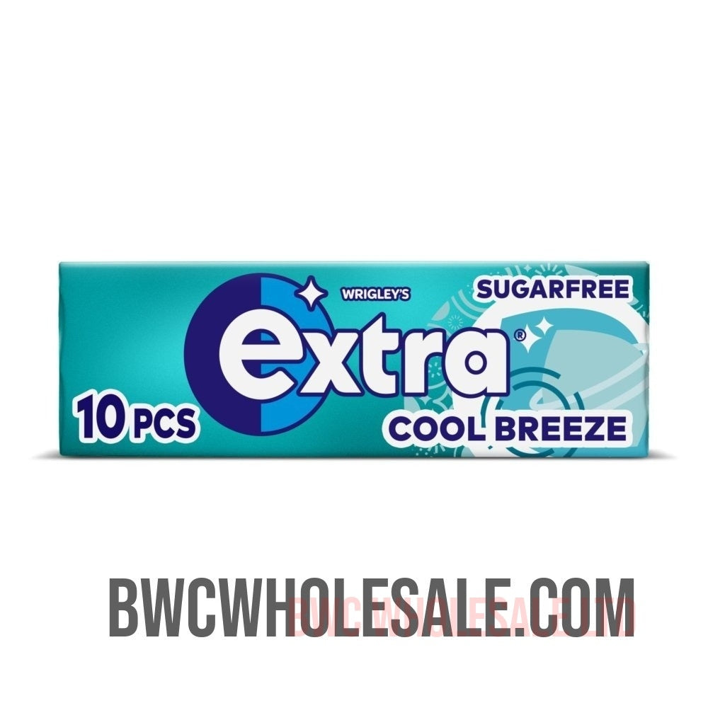 Wrigley's Extra Sugar Free Cool Breeze Chewing Gum X 30 Packs