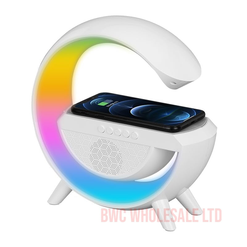 Bt2301 LED Wirelss Charging Speaker Multicolor Selections