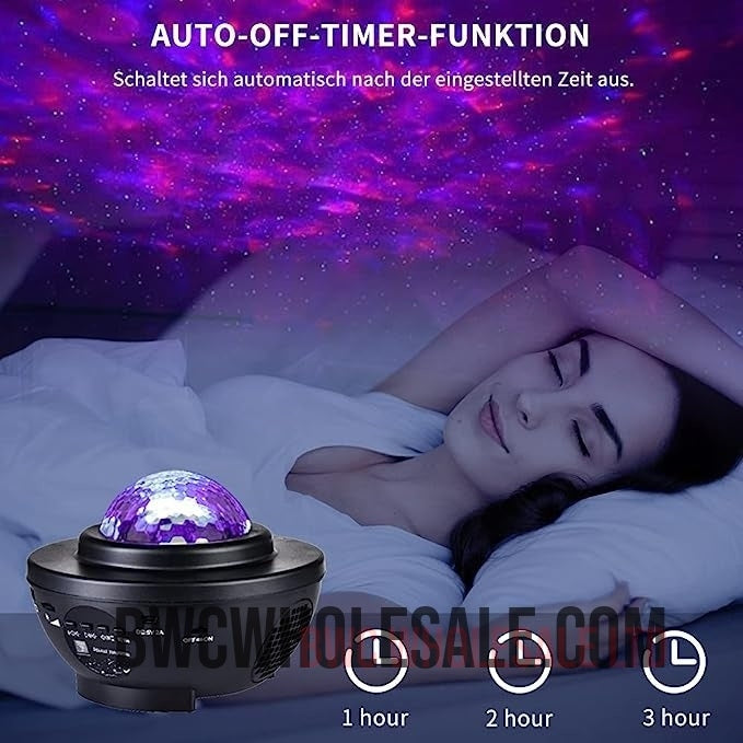 Night Light Projector LED Star Projector with Bluetooth Music Speaker USB Remote Control Color Changing Star Light