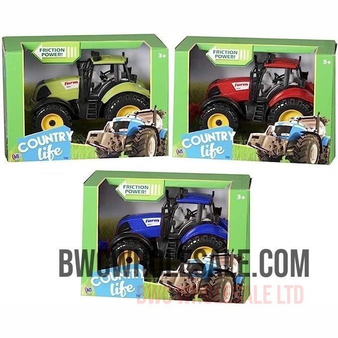 HTI Toys Country Life Friction Power Tractor