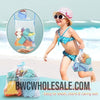 Dreamon Beach Toys for Kids | Sand Toys for Sand Pit with Mesh Bag, Bucket and Spade