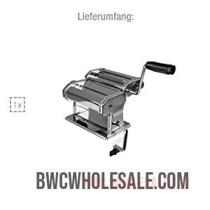 Pasta Machine 150 mm Dough Width Adjustable 9 Levels of Dough Roller