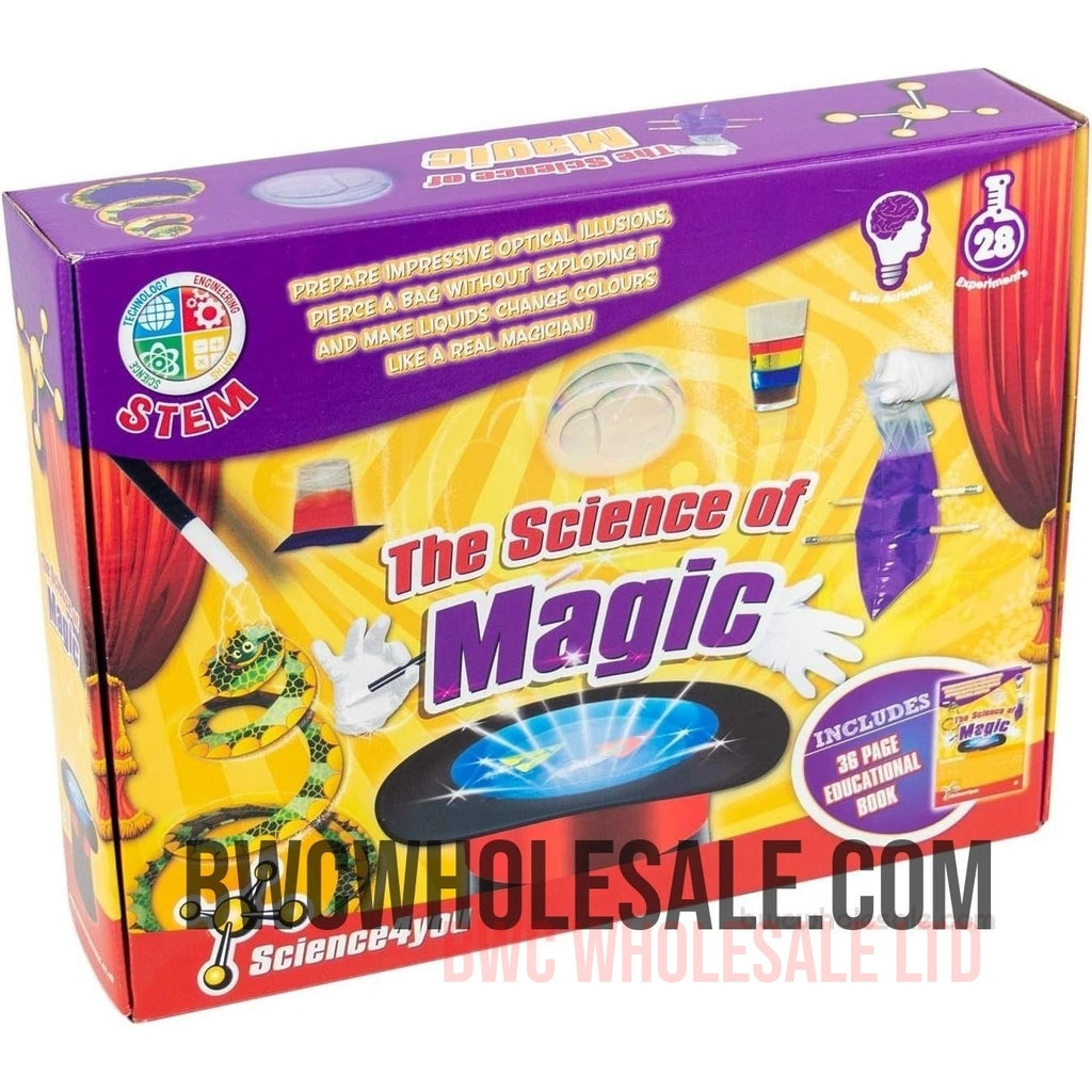 Science 4 You SY603950 Science of Magic, Educational Science STEM Toy for Kids Aged 8+ Years