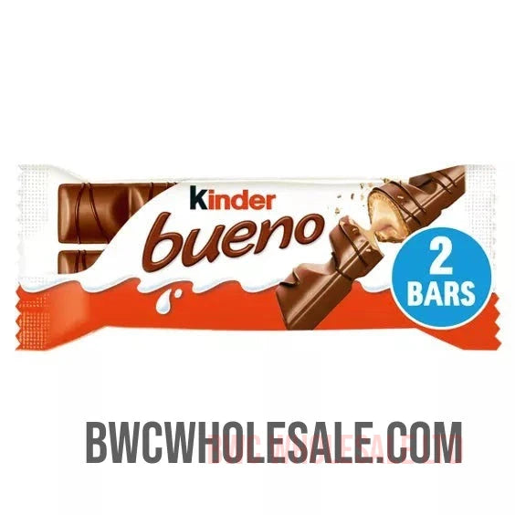 Kinder Bueno Chocolate Bars, 44 g Pack of 30