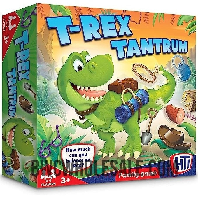 Hti T-Rex Tantrum Family Game