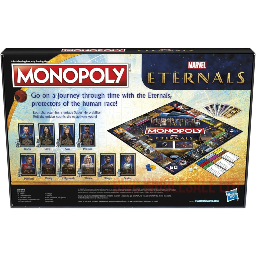 Monopoly: Marvel Studios  Eternals Edition Board Game