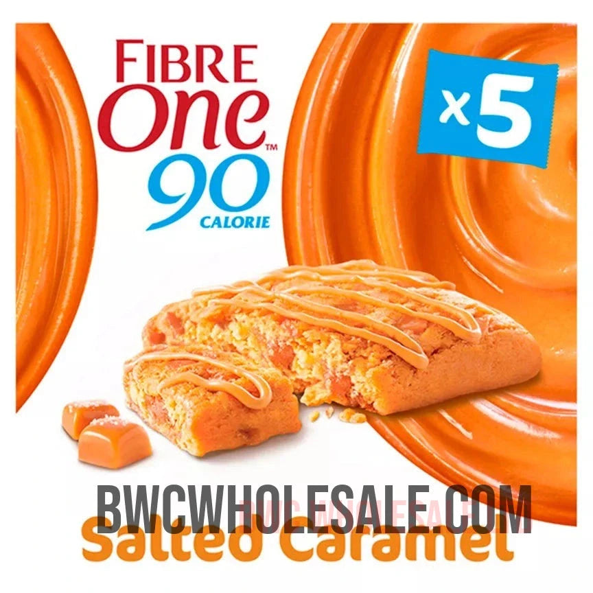 Fibre One: 90 Calorie Salted Caramel Squares 5 Packs