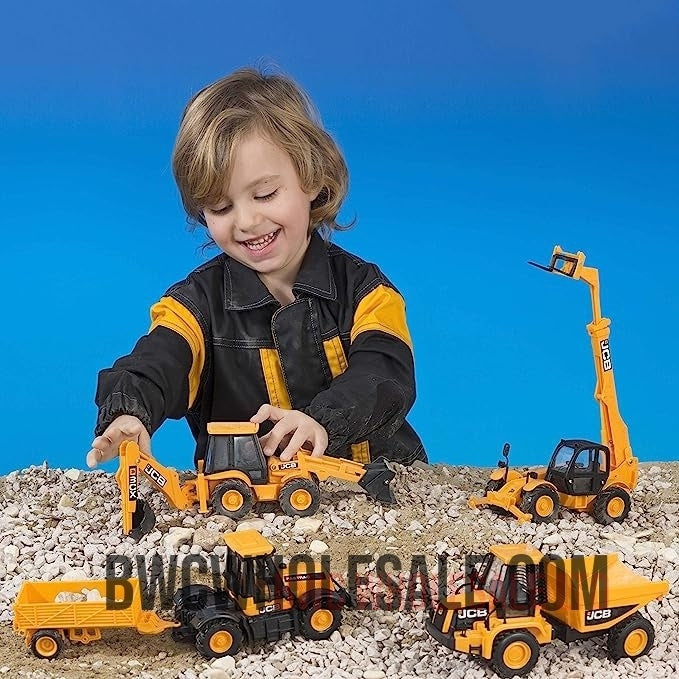 HTI Toys JCB Construction Vehicles