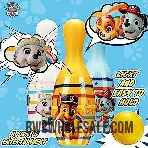 Paw Patrol Toys Bowling Set Kids Indoor Outdoor Activities