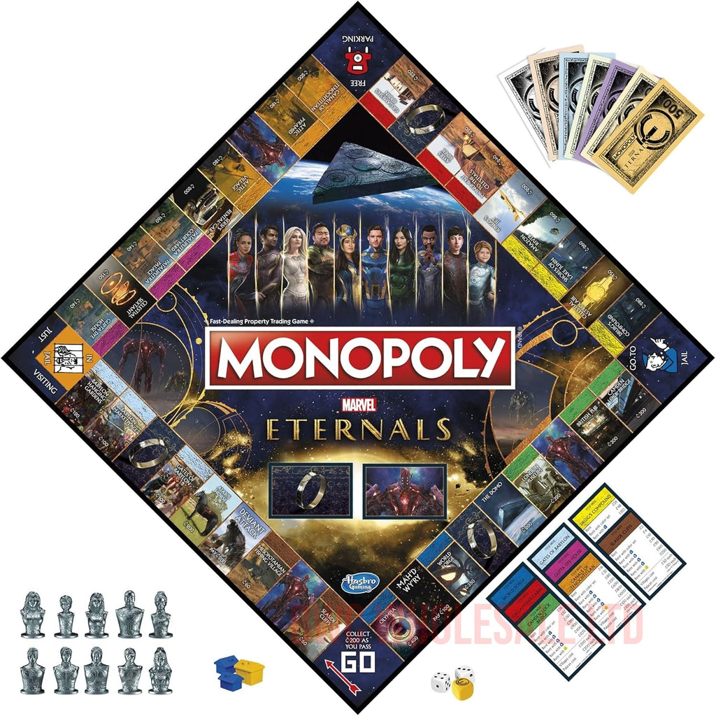 Monopoly: Marvel Studios  Eternals Edition Board Game