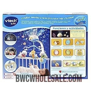 VTech - Mobile Projector Sheep Bead, Cot Toy for Baby