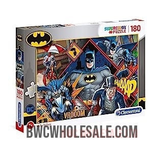 Clementoni - 29108 - Supercolor Puzzle - Batman - 180 Pieces