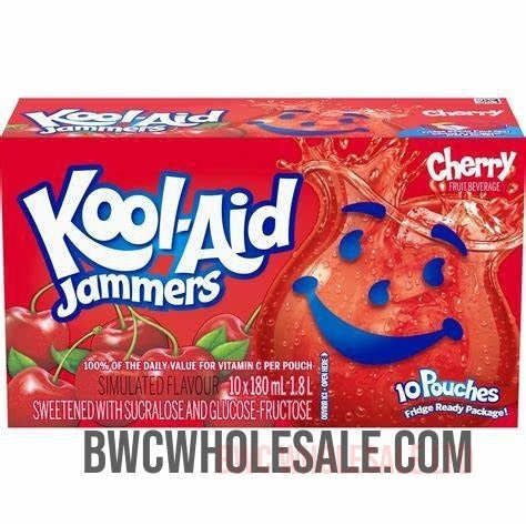 Kool Aid Jammers Cherry 180ml X 40