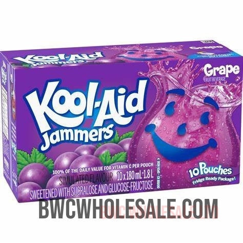 Kool Aid Jammers Grape 180ml X 40