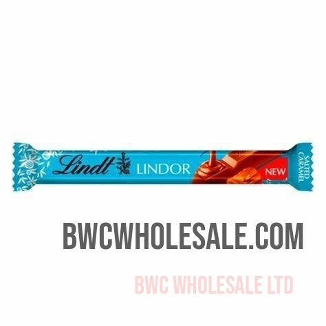 Lindt LINDOR Salted Caramel Chocolate Bar 24 full box