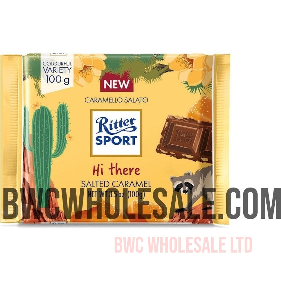 Ritter Sport Salted Caramel Chocolate 100g X 24