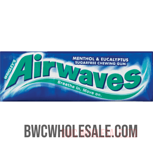 Wrigley's Airwaves Menthol & Eucalyptus Chewing Gum X 30 Packs