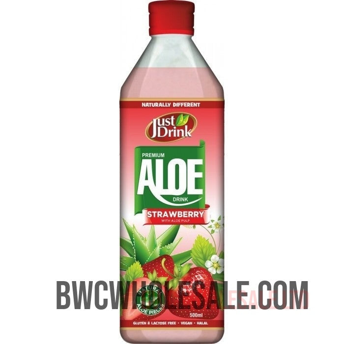 Just Drink Aloe Vera Strawberry 6 X 1.5LTR