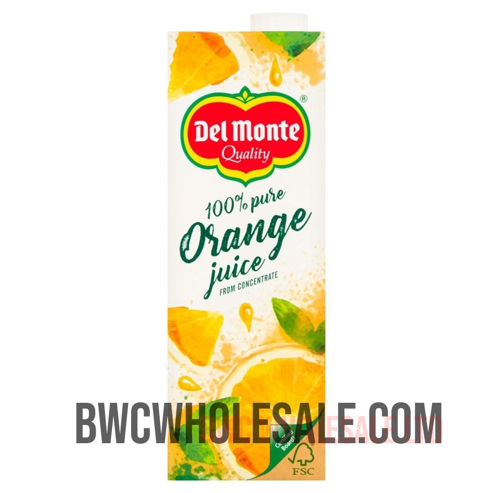 Del Monte Orange Juice 1 Ltr X 6