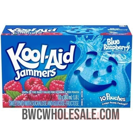 Kool Aid Jammers Blue Raspberry 180ml X 40